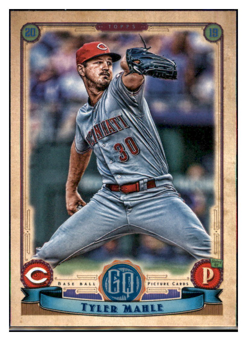 2019 Topps Gypsy Queen Tyler Mahle Cincinnati Reds #88 Baseball card M32P2 simple Xclusive Collectibles