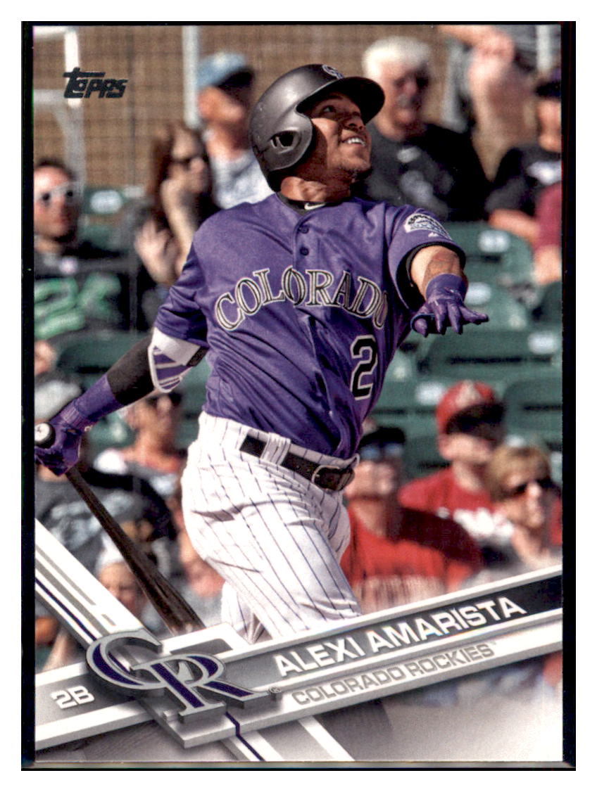 2017 Topps Update Alexi Amarista Colorado Rockies #US97 Baseball card M32P2 simple Xclusive Collectibles
