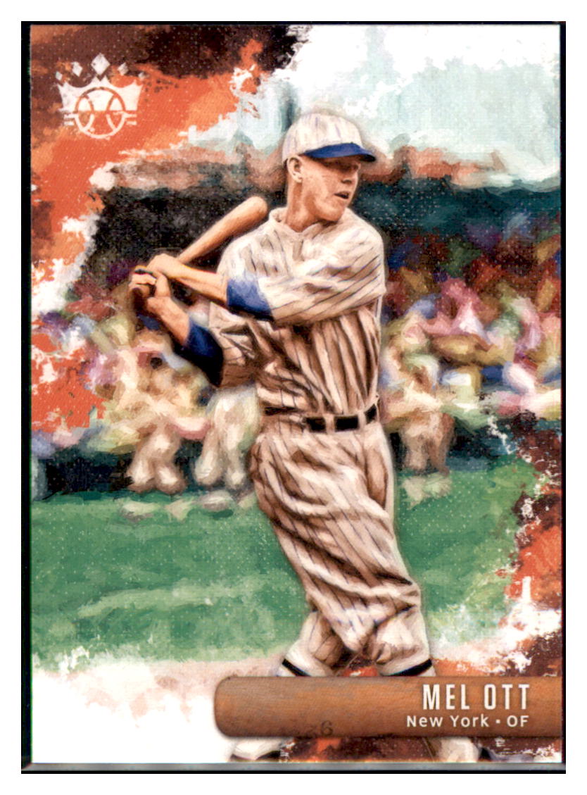 2019 Panini Diamond Kings Mel Ott  New York Giants #6 Baseball card   M32P2 simple Xclusive Collectibles