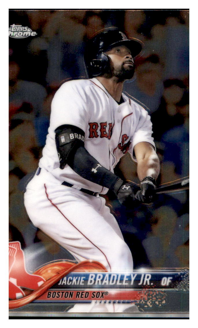 2018 Topps Chrome Jackie Bradley Jr.  Boston Red Sox #115 Baseball card   M32P2 simple Xclusive Collectibles