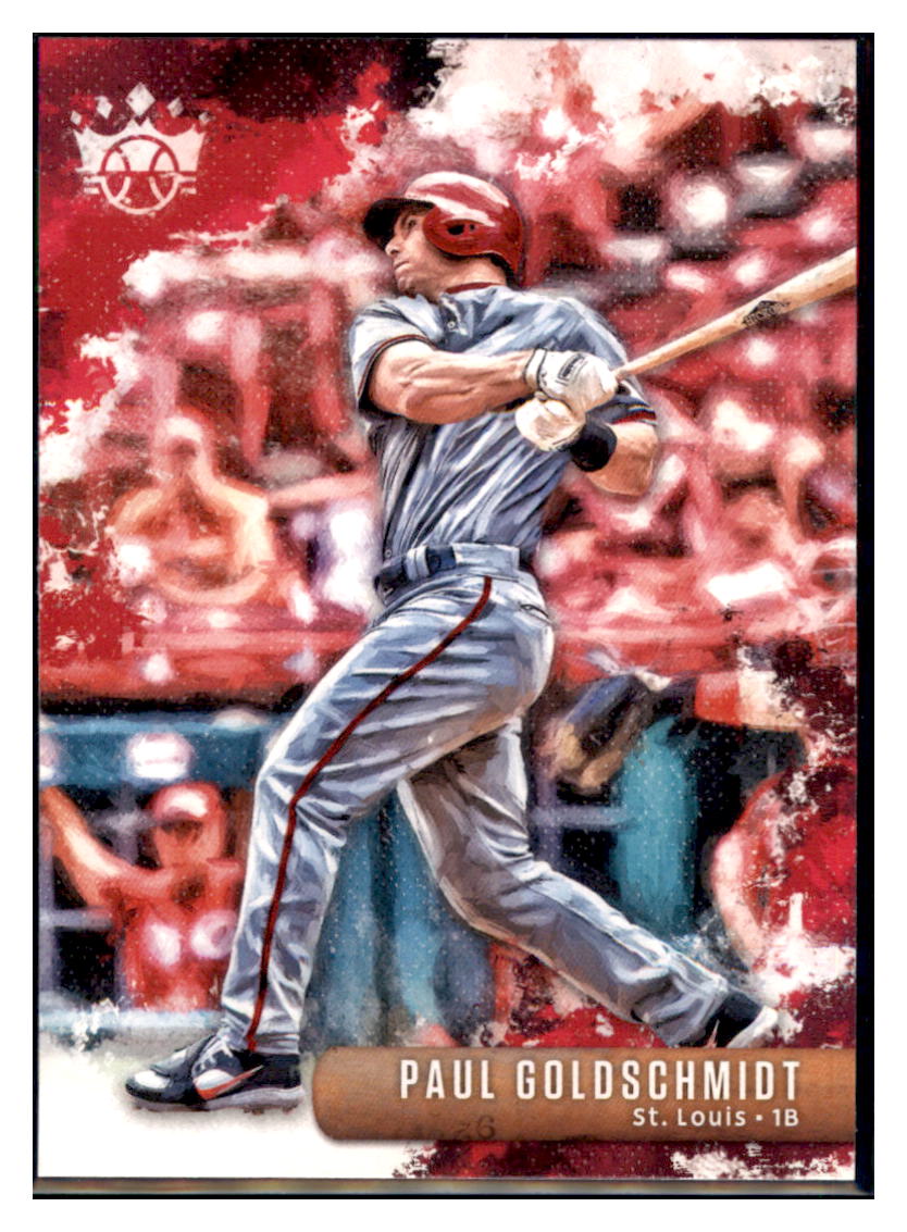 2019 Panini Diamond Kings Paul
Goldschmidt St. Louis Cardinals #47
Baseball card M32P2 simple Xclusive Collectibles
