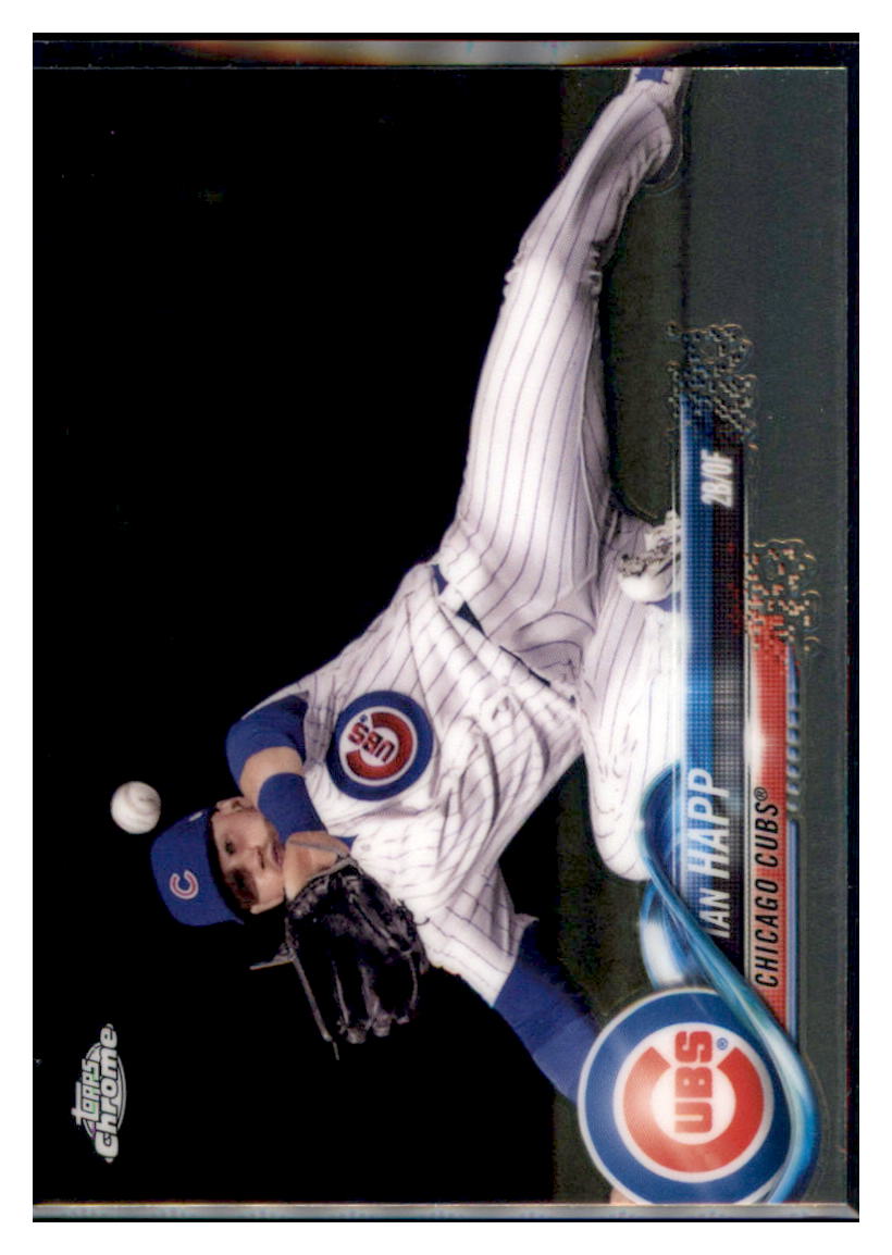 2018 Topps Chrome Ian Happ Chicago Cubs #51 Baseball card M32P2 simple Xclusive Collectibles