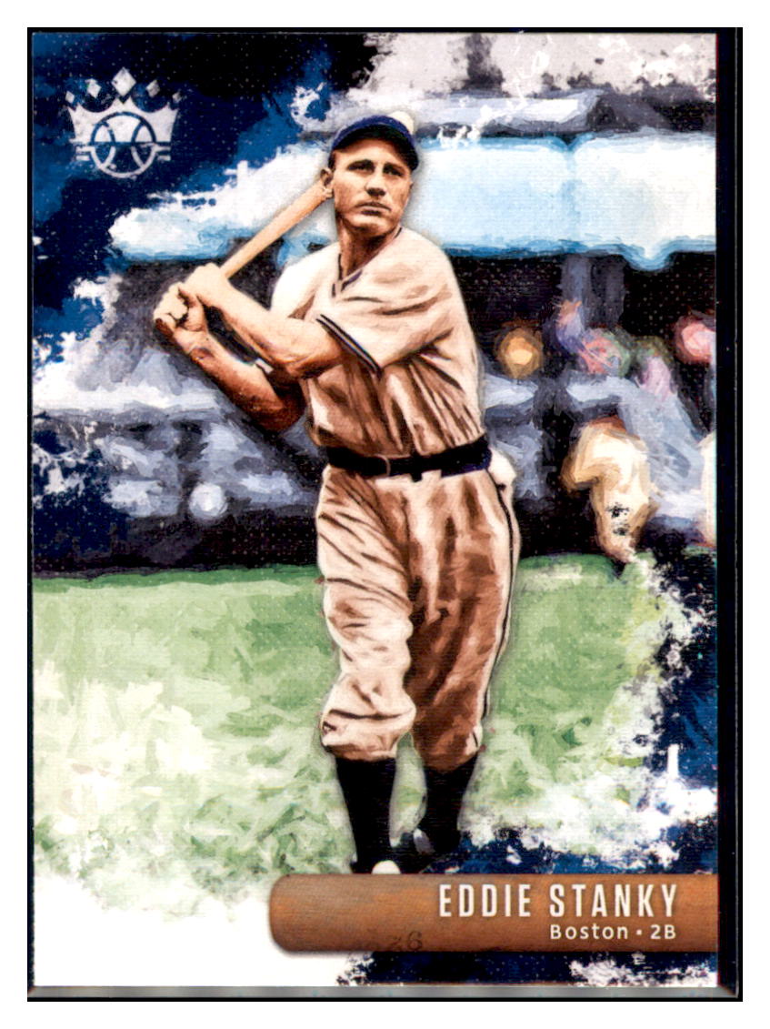 2019 Panini Diamond Kings Eddie
  Stanky  Boston Braves #9 Baseball
  card   M32P2 simple Xclusive Collectibles