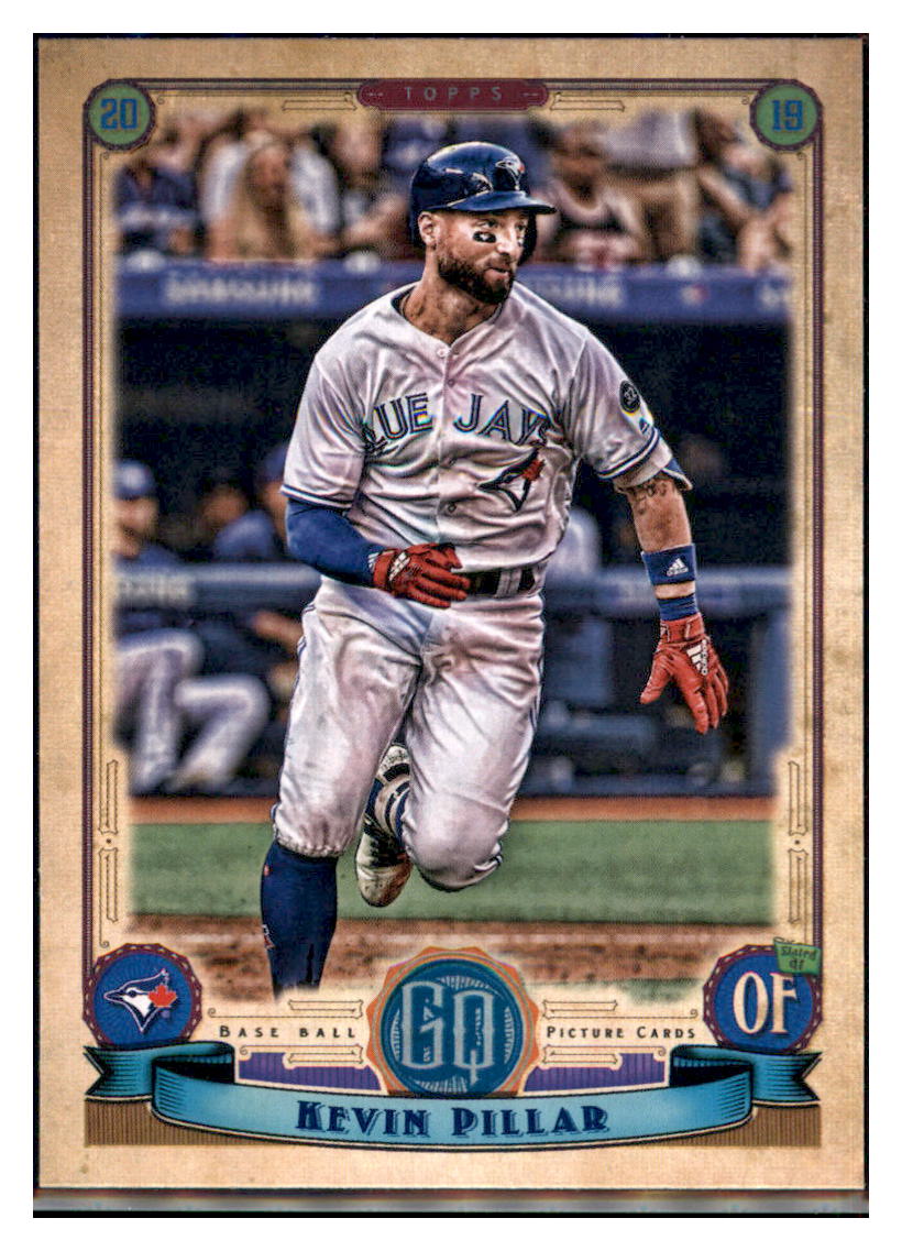 2019 Topps Gypsy Queen Kevin Pillar Toronto Blue Jays #168 Baseball card M32P2 simple Xclusive Collectibles