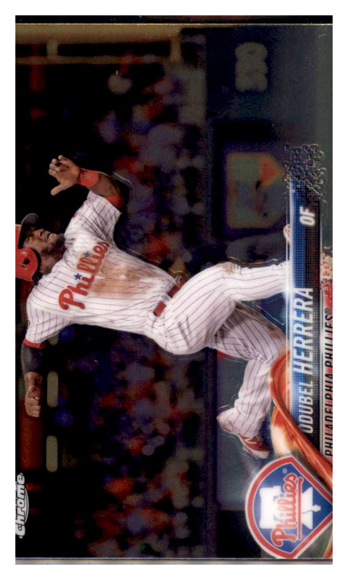 2018 Topps Chrome Odubel Herrera Philadelphia Phillies #46 Baseball
card M32P2 simple Xclusive Collectibles
