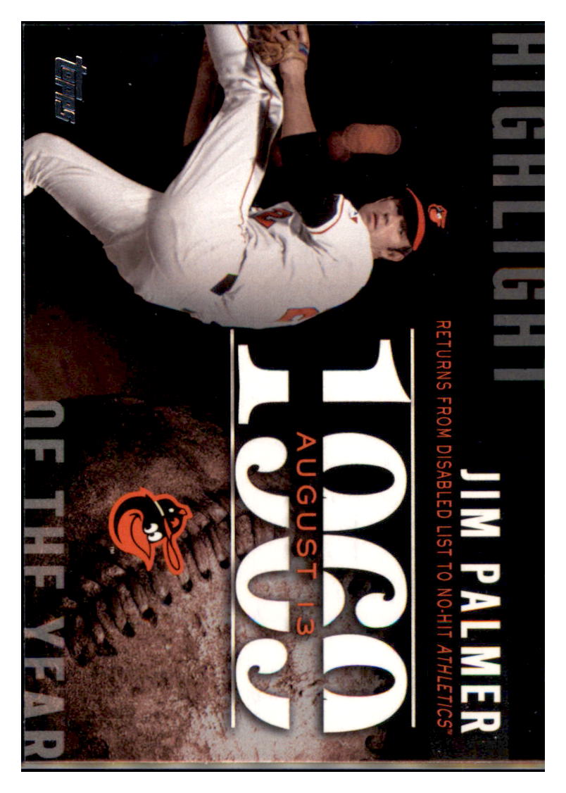 2015 Topps Jim Palmer  Baltimore Orioles #H-47 Baseball card   M32P2 simple Xclusive Collectibles
