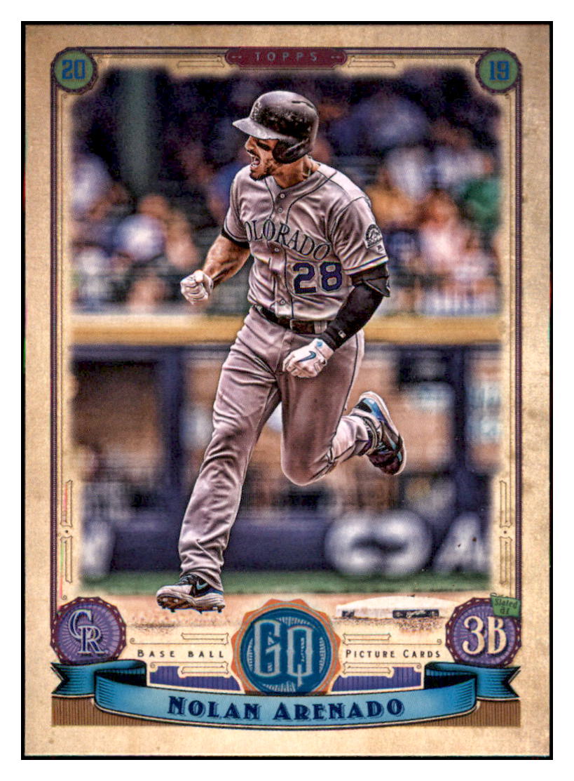 2019 Topps Gypsy Queen Nolan Arenado  Colorado Rockies #213 Baseball card   M32P2 simple Xclusive Collectibles