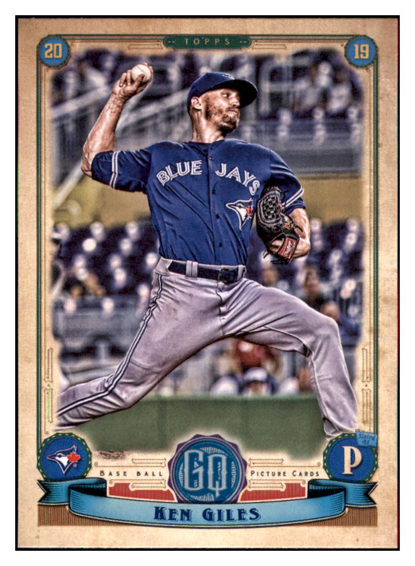 2019 Topps Gypsy Queen Ken Giles Toronto Blue Jays #281 Baseball card M32P2_1a simple Xclusive Collectibles