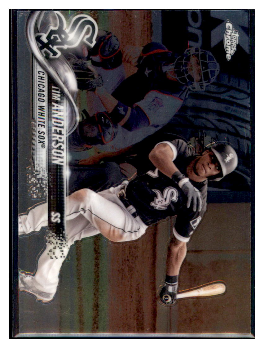 2018 Topps Chrome Tim Anderson Chicago White Sox #44 Baseball card M32P3 simple Xclusive Collectibles