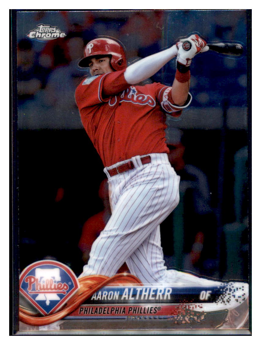 2018 Topps Chrome Aaron Altherr Philadelphia Phillies #170 Baseball
card M32P3_1a simple Xclusive Collectibles