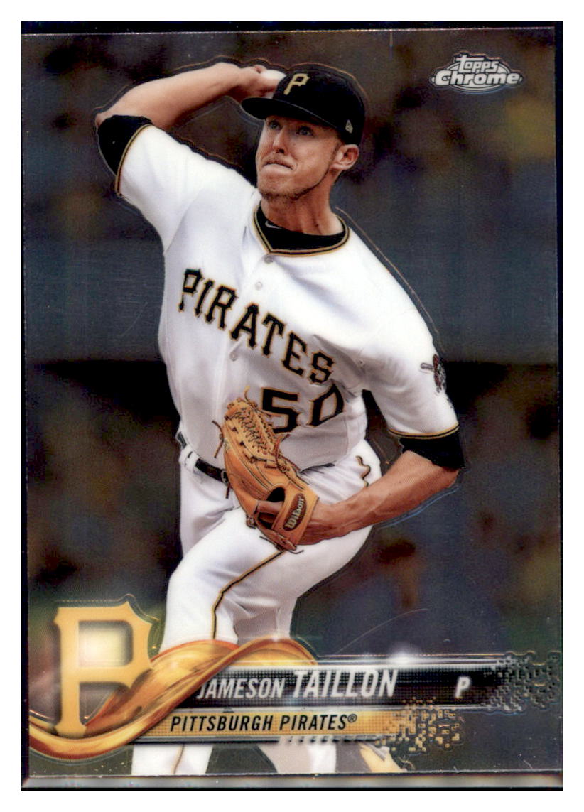2018 Topps Chrome Jameson Taillon  Pittsburgh Pirates #75 Baseball card   M32P3_1a simple Xclusive Collectibles