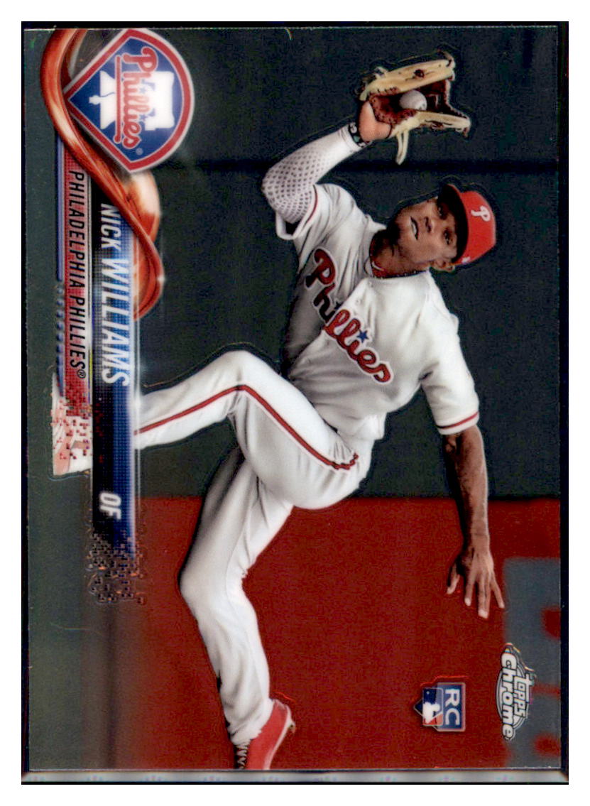 2018 Topps Chrome Nick Williams Philadelphia Phillies #147 Baseball
card M32P3 simple Xclusive Collectibles