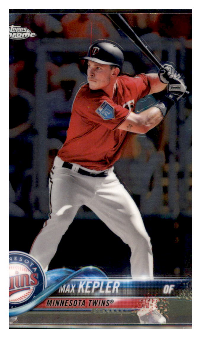 2018 Topps Chrome Max Kepler Minnesota Twins #27 Baseball card M32P3 simple Xclusive Collectibles