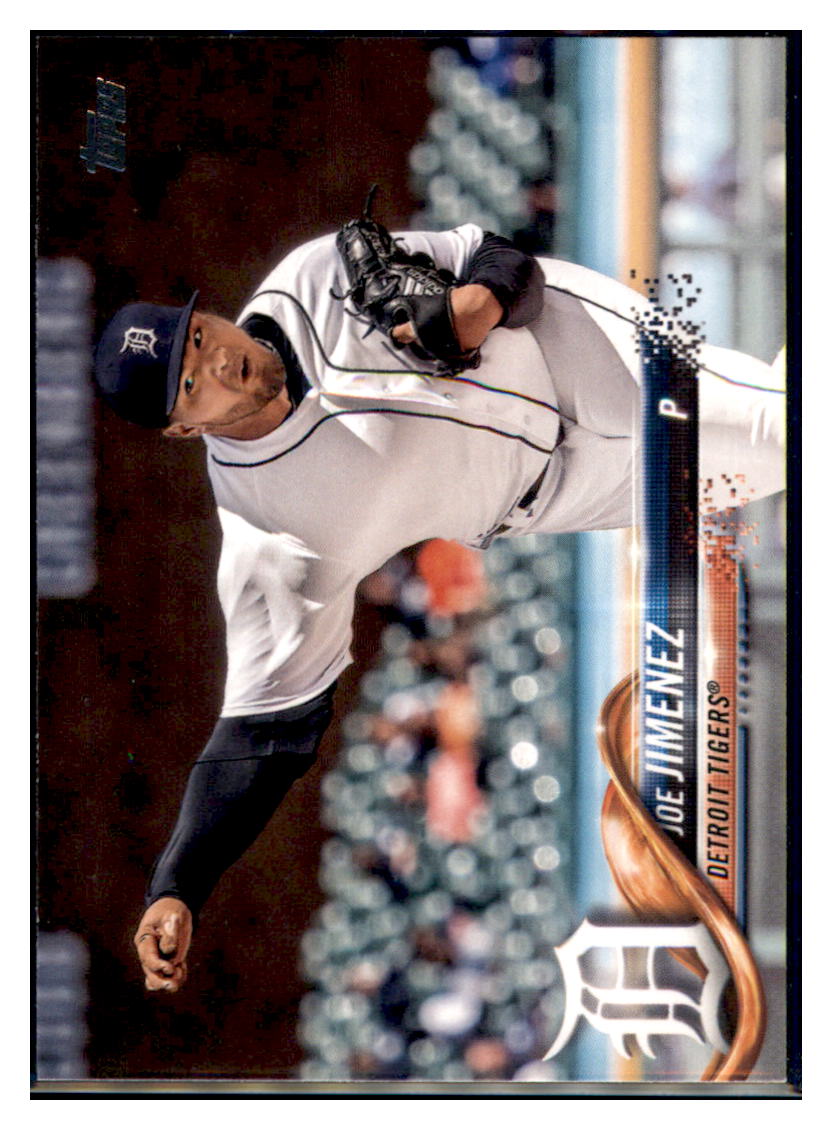 2018 Topps Update Joe Jimenez Detroit Tigers #US2 Baseball card M32P4 simple Xclusive Collectibles