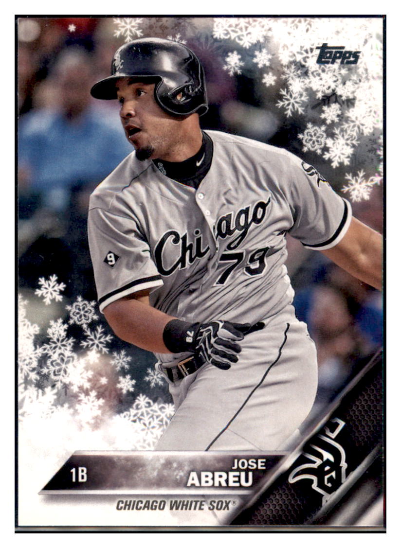 2016 Topps Holiday Jose Abreu  Chicago White Sox #HMW11 Baseball card   M32P4 simple Xclusive Collectibles