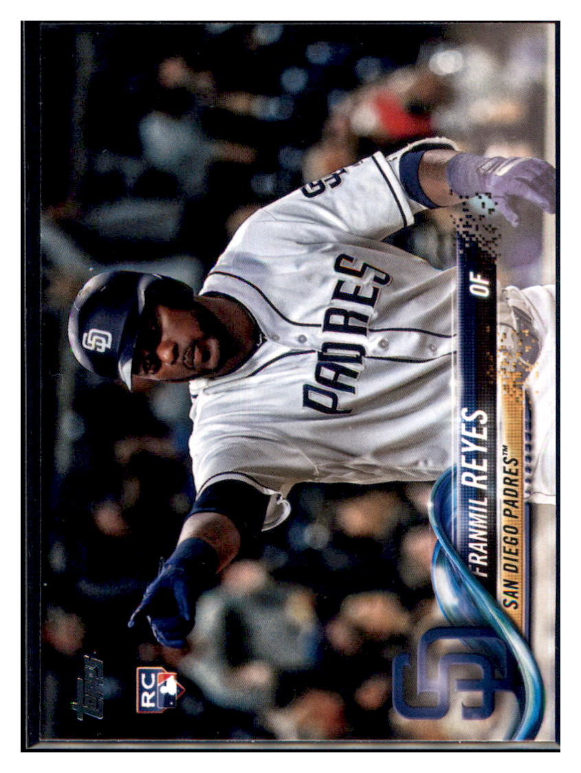 2018 Topps Update Franmil Reyes San Diego Padres #US242a Baseball card M32P4 simple Xclusive Collectibles