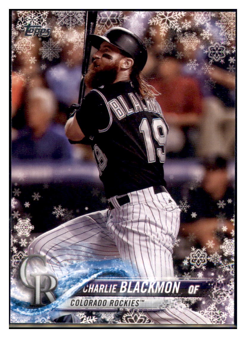 Charlie Blackmon Autographed Signed Autotograph Colorado Rockies