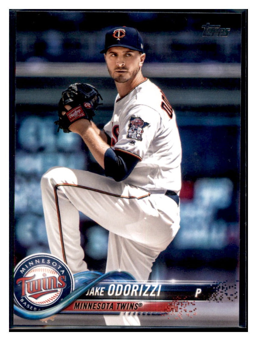 2018 Topps Update Jake Odorizzi  Minnesota Twins #US47 Baseball card   M32P4 simple Xclusive Collectibles