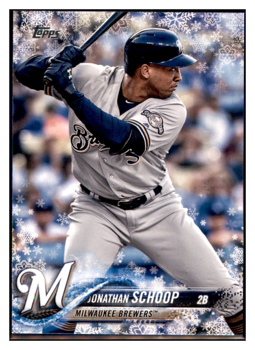 2018 Topps Update Jonathan Schoop  Milwaukee Brewers #US287 Baseball card   M32P4 simple Xclusive Collectibles