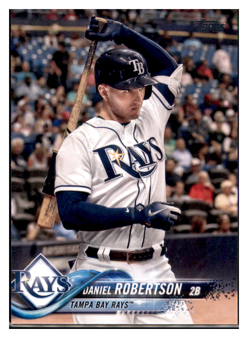 2018 Topps Update Daniel Robertson Tampa Bay Rays #US244 Baseball card M32P4 simple Xclusive Collectibles
