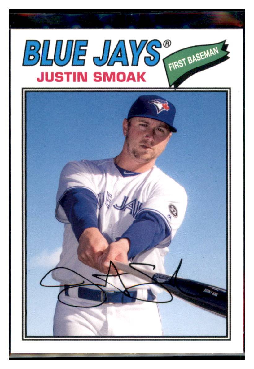 Swing into History: 2018 Justin Smoak Topps Archive Card M32P4_22 Xclusive Collectibles