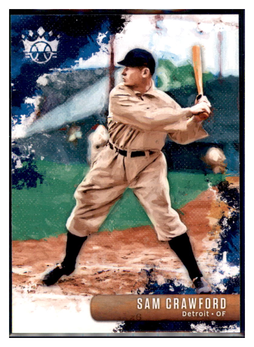 2019 Panini Diamond Kings Sam
  Crawford  Detroit Tigers #83 Baseball
  card   M32P4 simple Xclusive Collectibles   