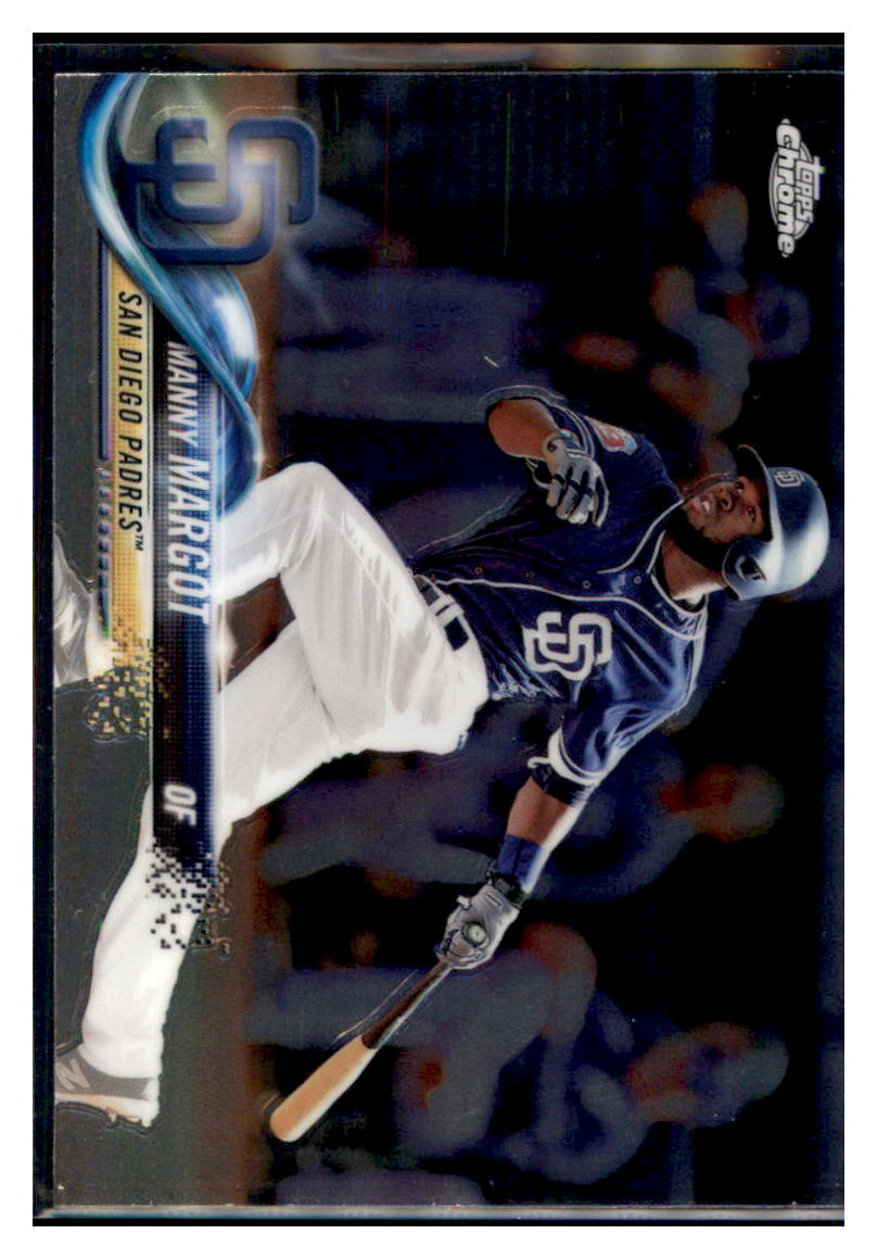 2018 Topps Chrome Manny Margot San Diego Padres #62 Baseball card M32P4 simple Xclusive Collectibles