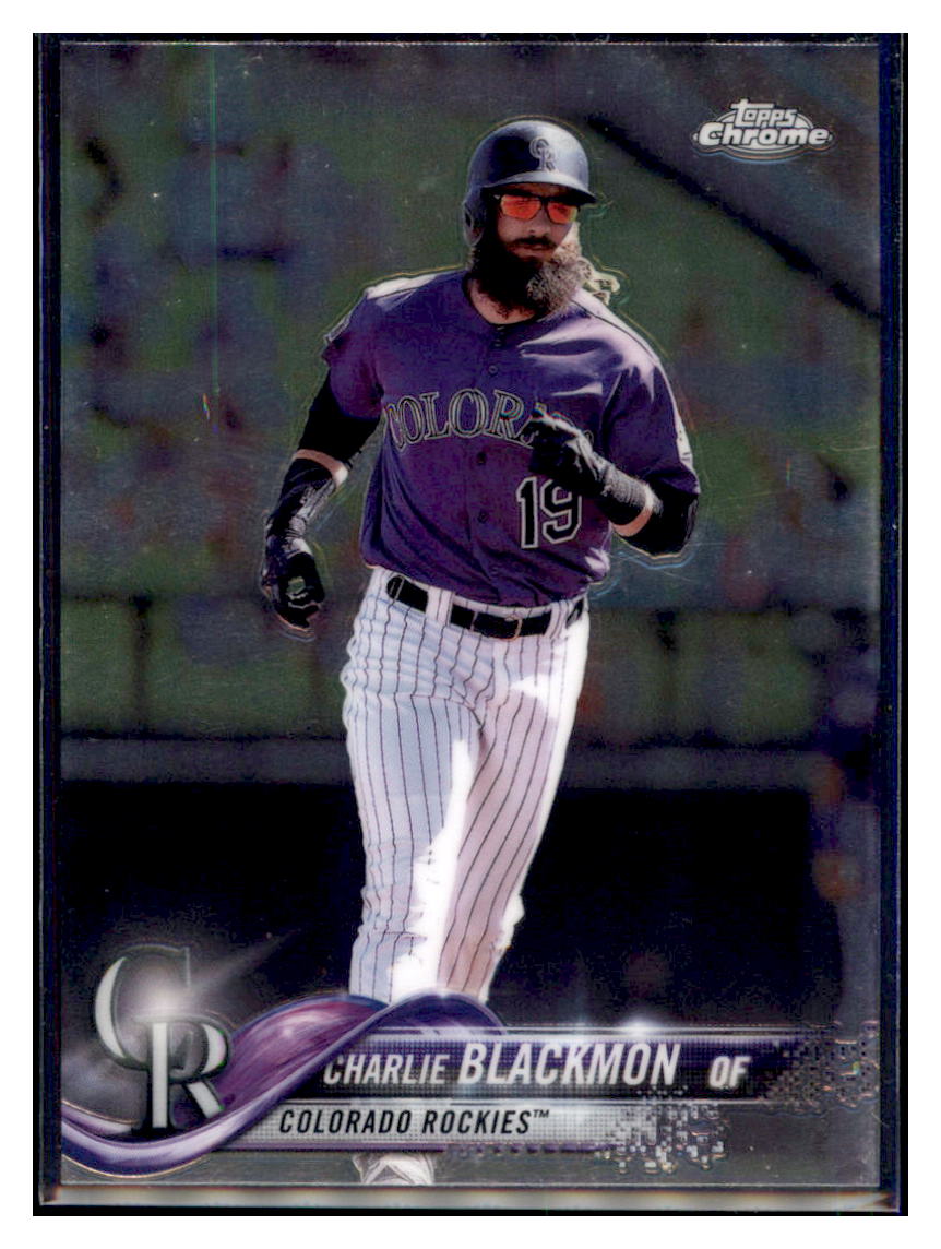 Charlie Blackmon Colorado Rockies Baseball Sports Trading Cards &  Accessories for sale