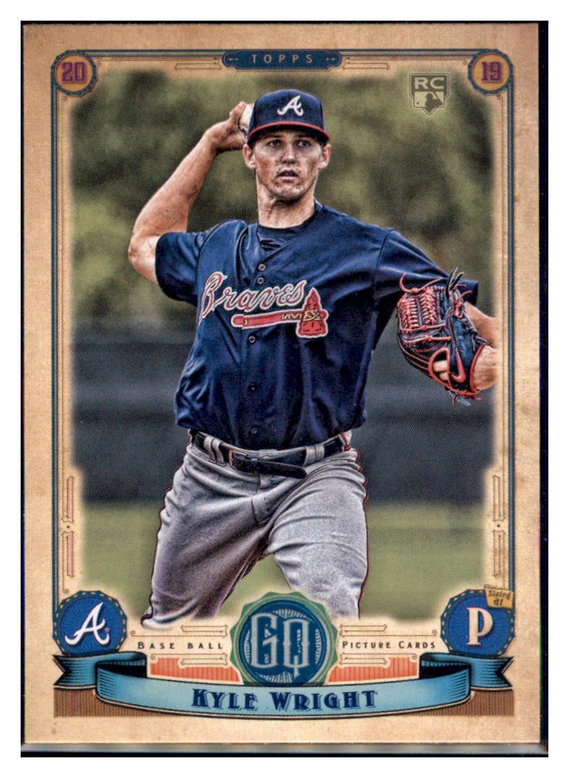 2019 Topps Gypsy Queen Kyle Wright  Atlanta Braves #202 Baseball card   M32P4 simple Xclusive Collectibles