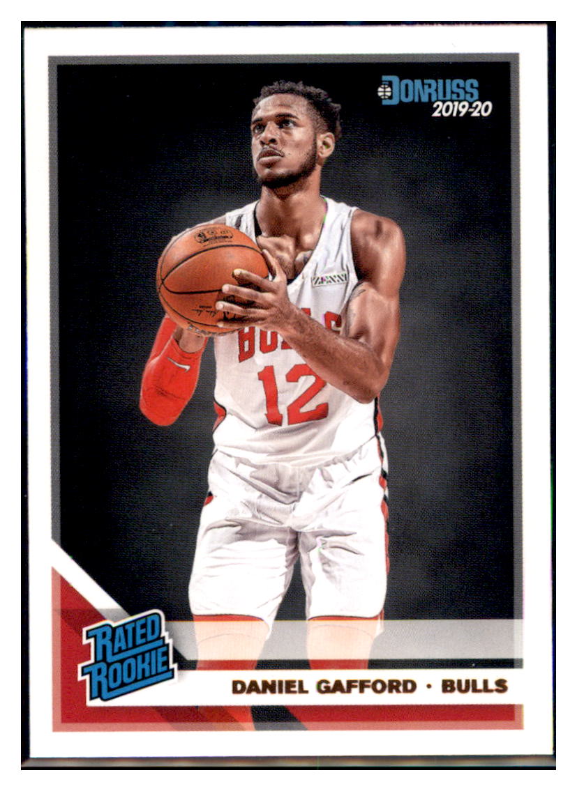 2019 Donruss Daniel Gafford  Chicago Bulls #236 Basketball card   M32P4 simple Xclusive Collectibles   