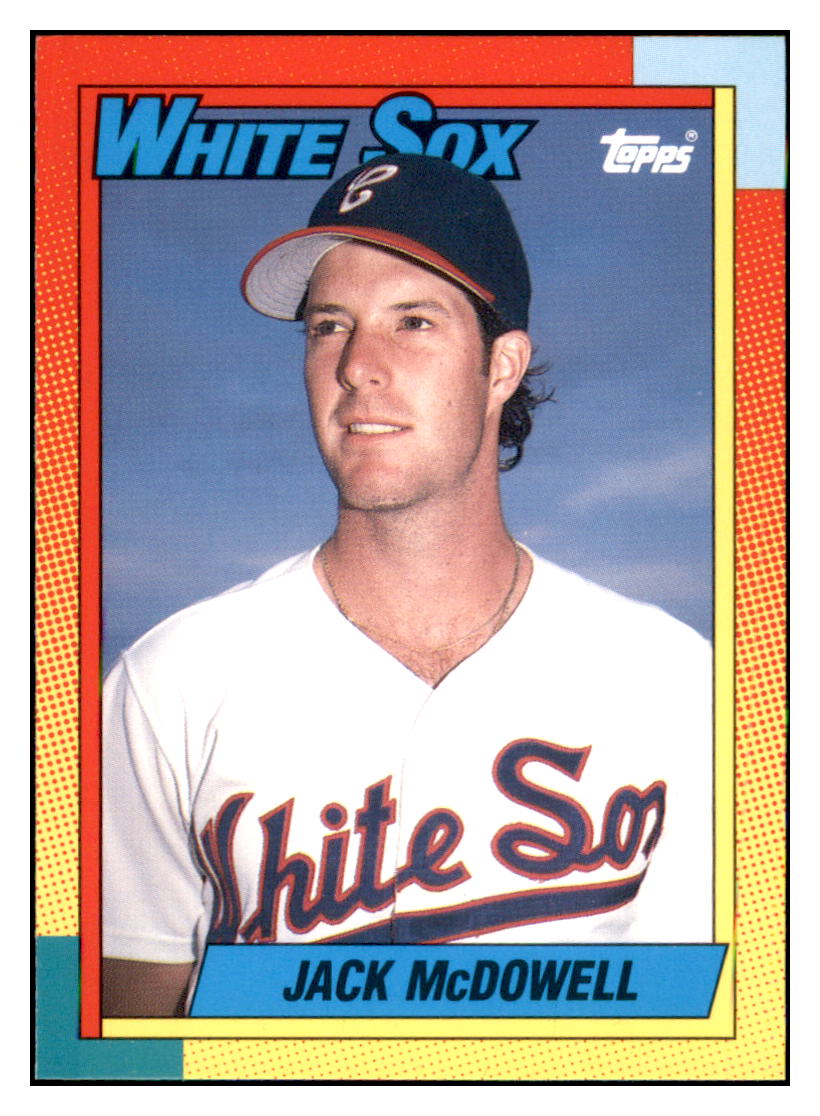 1990 Topps Traded Jack McDowell  Chicago White Sox #71T Baseball card   M32P4 simple Xclusive Collectibles