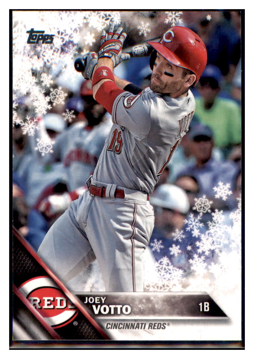 2016 Topps Holiday Joey Votto Cincinnati Reds #HMW192 Baseball card MATV4A simple Xclusive Collectibles