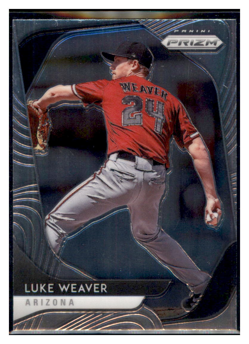 2020 Panini Prizm Luke Weaver  Arizona Diamondbacks #52 Baseball card   MATV4A simple Xclusive Collectibles   