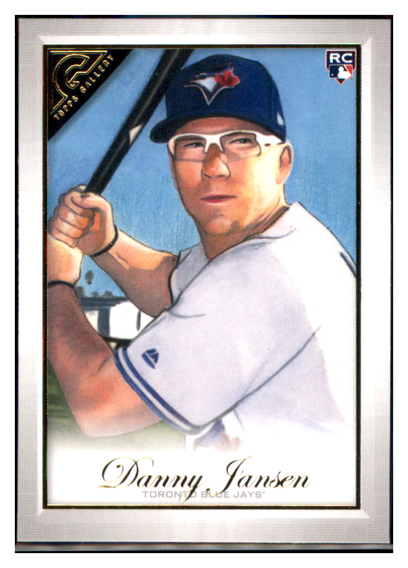 2019 Topps Gallery Danny Jansen Toronto Blue Jays #114 Baseball card MATV4A simple Xclusive Collectibles