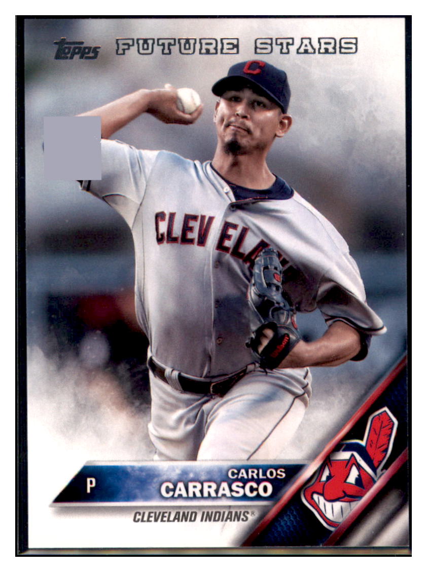 2016 Topps Carlos Carrasco Cleveland Indians #140 Baseball card MATV4A simple Xclusive Collectibles