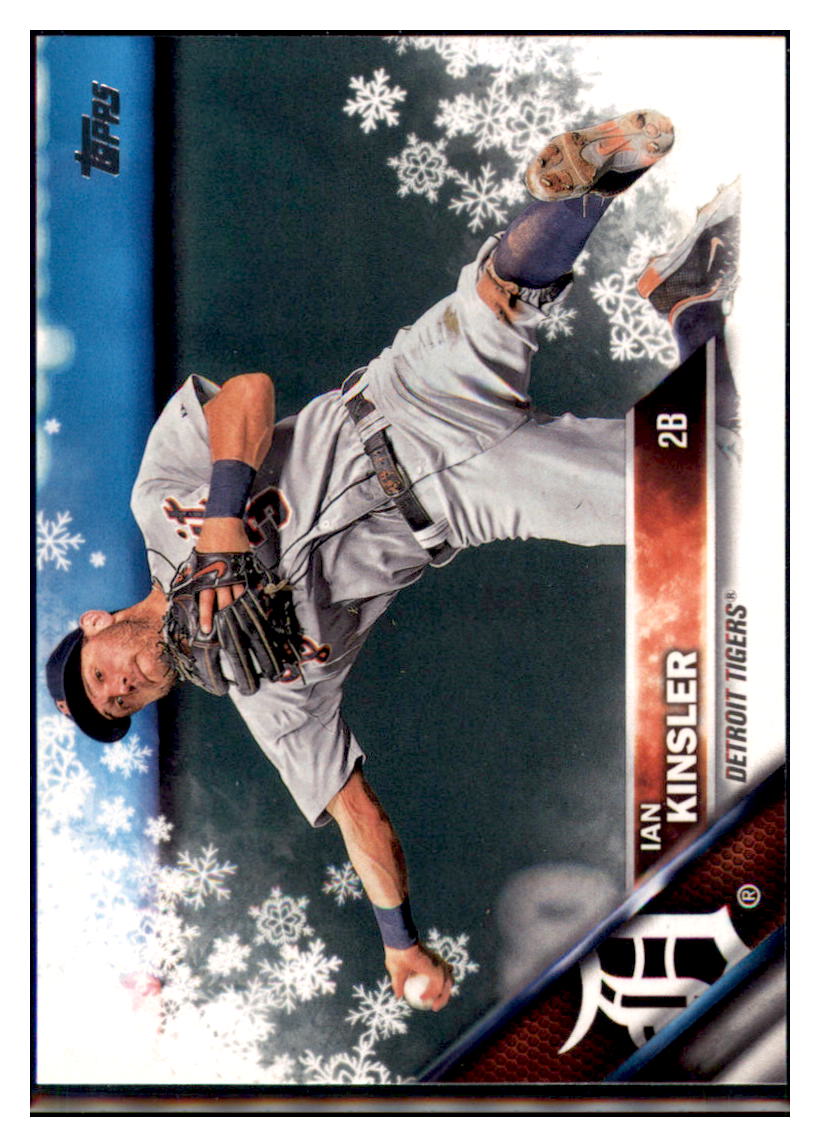 2016 Topps Ian Kinsler Detroit Tigers #275 Baseball card MATV4A simple Xclusive Collectibles