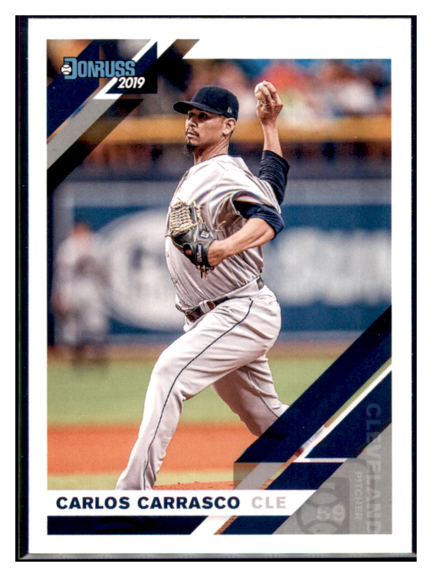 2019 Donruss Carlos Carrasco  Cleveland Indians #151 Baseball card   MATV4A simple Xclusive Collectibles