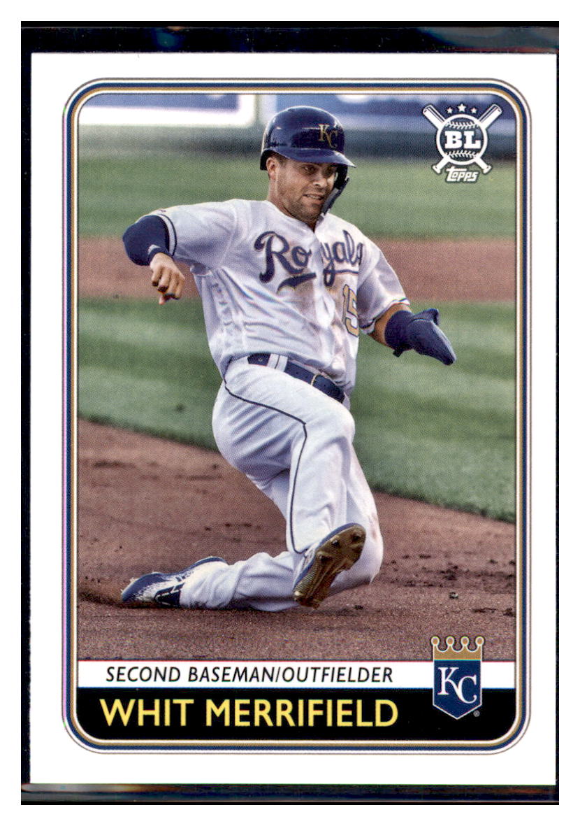 2020 Topps Big League Whit
  Merrifield  Kansas City Royals #45
  Baseball card   MATV4A simple Xclusive Collectibles