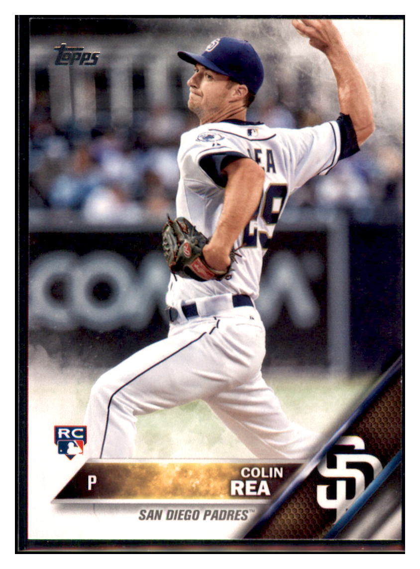 2016 Topps Colin Rea  San Diego Padres #141 Baseball card   MATV4A simple Xclusive Collectibles   