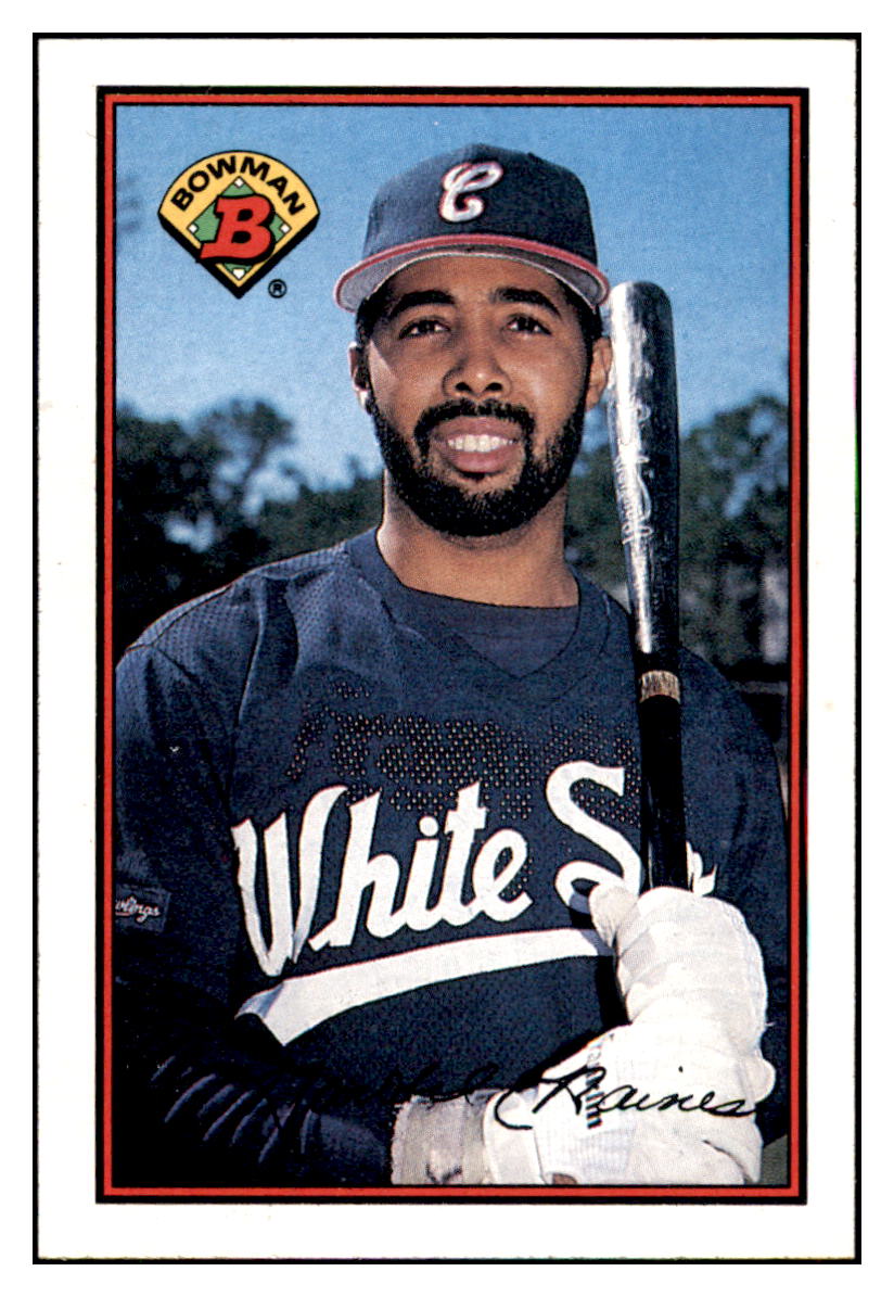 1989 Bowman Harold Baines Chicago White Sox #72 Baseball card MATV4A simple Xclusive Collectibles