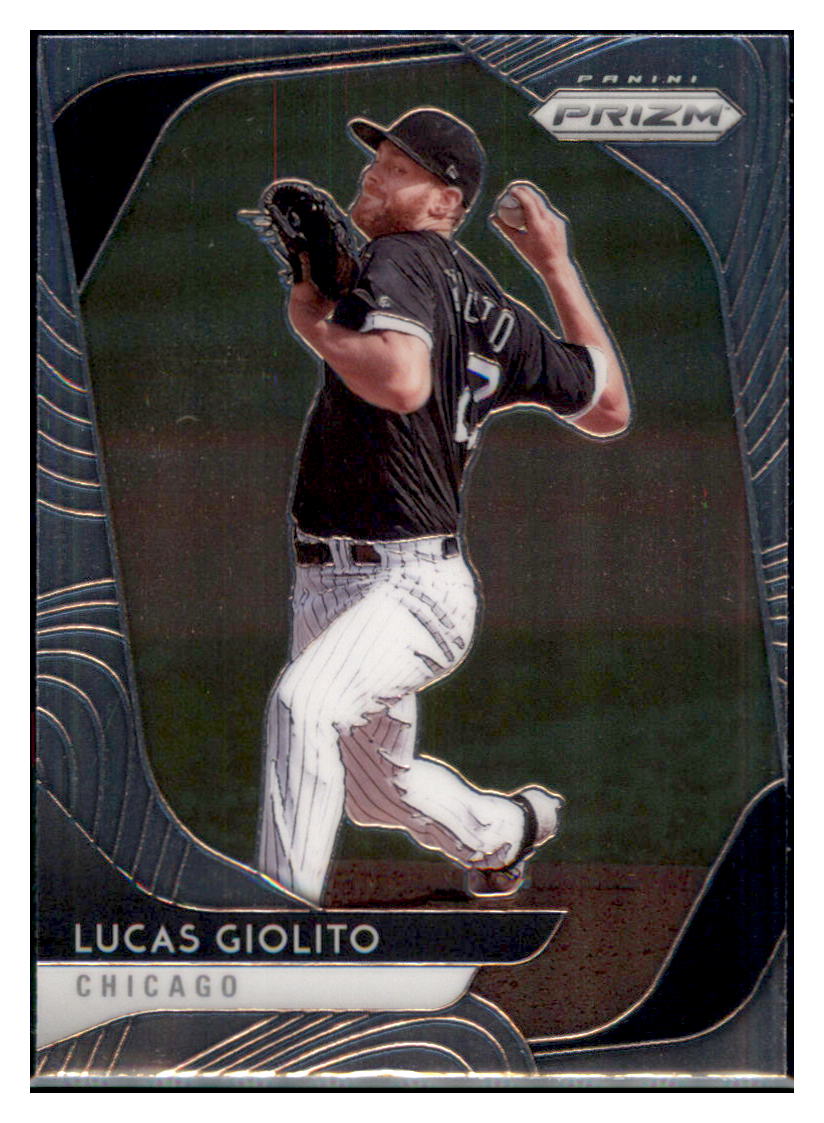 2020 Panini Prizm Lucas Giolito Chicago White Sox #31 Baseball card MATV4A simple Xclusive Collectibles