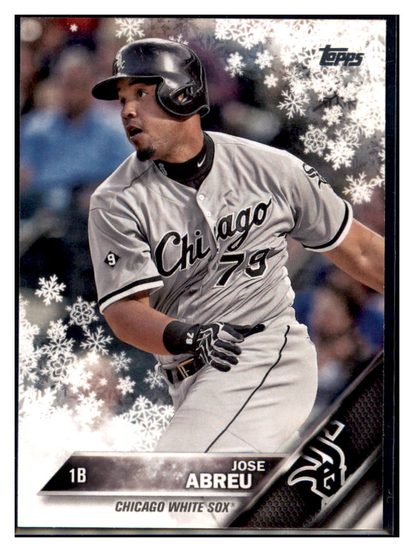 2016 Topps Holiday Jose Abreu  Chicago White Sox #HMW11 Baseball card   MATV4A simple Xclusive Collectibles
