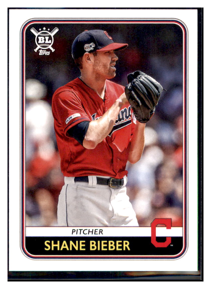 2020 Topps Big League Shane Bieber  Cleveland Indians #154 Baseball card   MATV4A simple Xclusive Collectibles