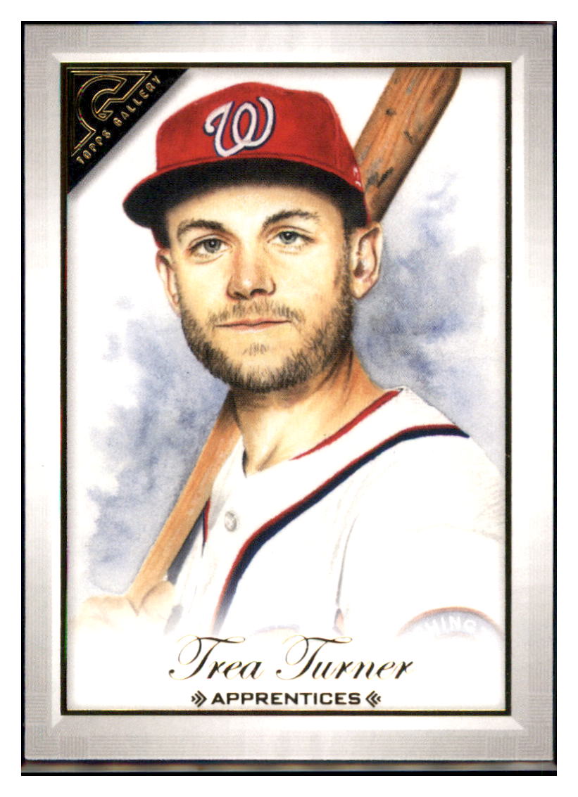 2019 Topps Gallery Trea Turner Washington Nationals #184 Baseball
card MATV4A simple Xclusive Collectibles