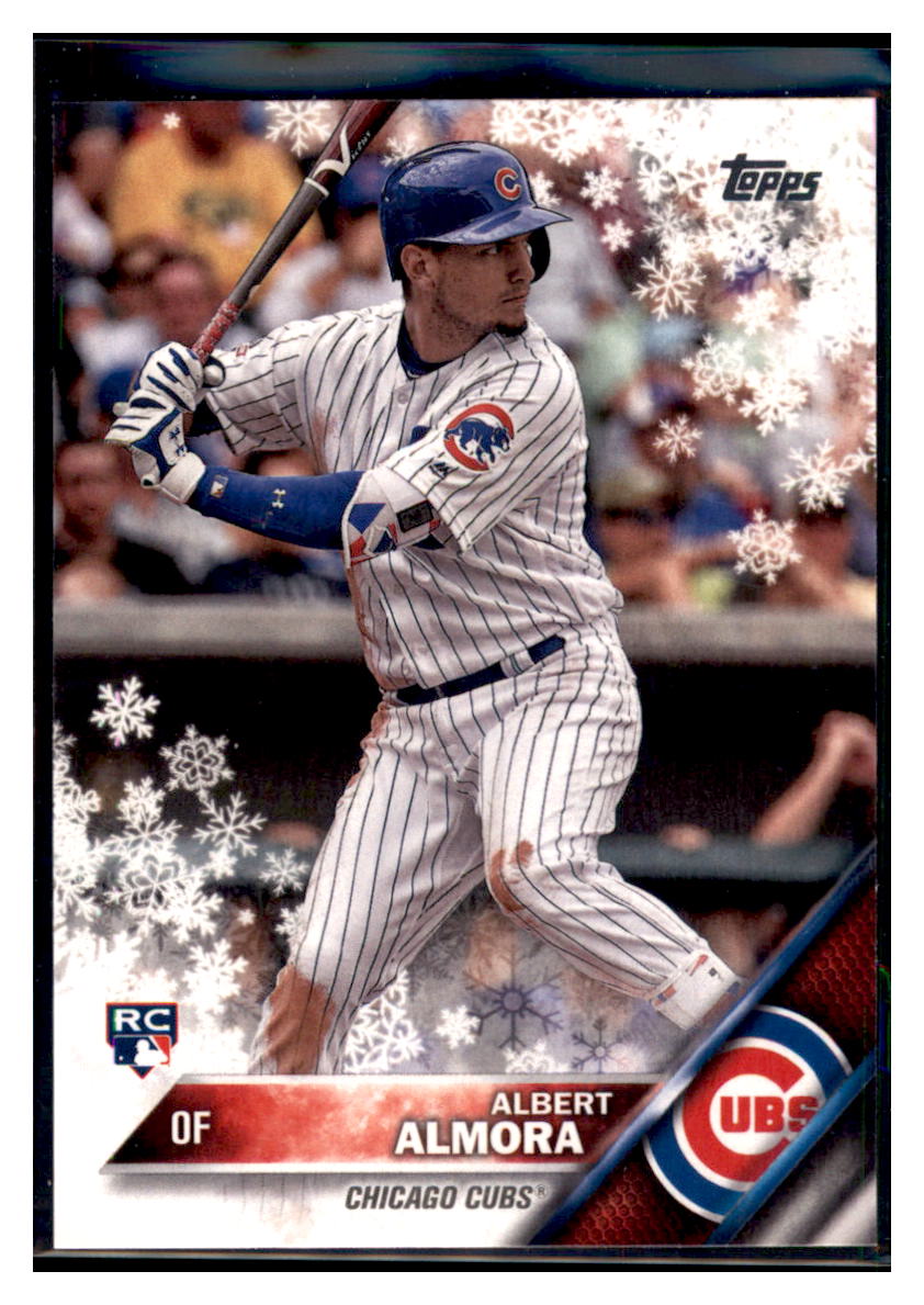 2016 Topps Holiday Albert Almora  Chicago Cubs #HMW94 Baseball card   MATV4A simple Xclusive Collectibles   