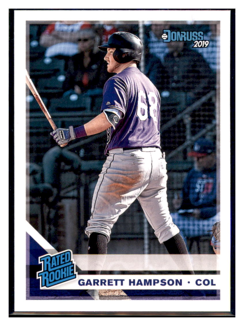 2019 Donruss Garrett Hampson  Colorado Rockies #38 Baseball card   MATV4A simple Xclusive Collectibles