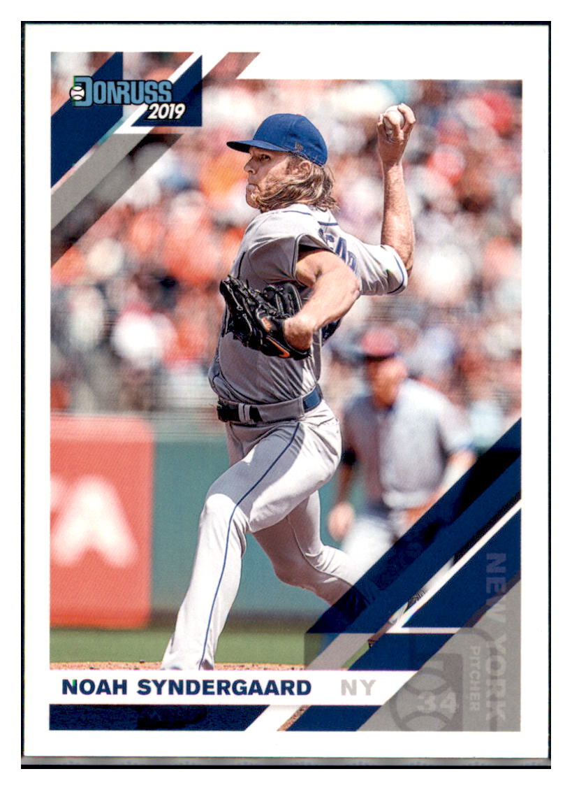 2019 Donruss Noah Syndergaard  New York Mets #136 Baseball card   MATV4A simple Xclusive Collectibles   
