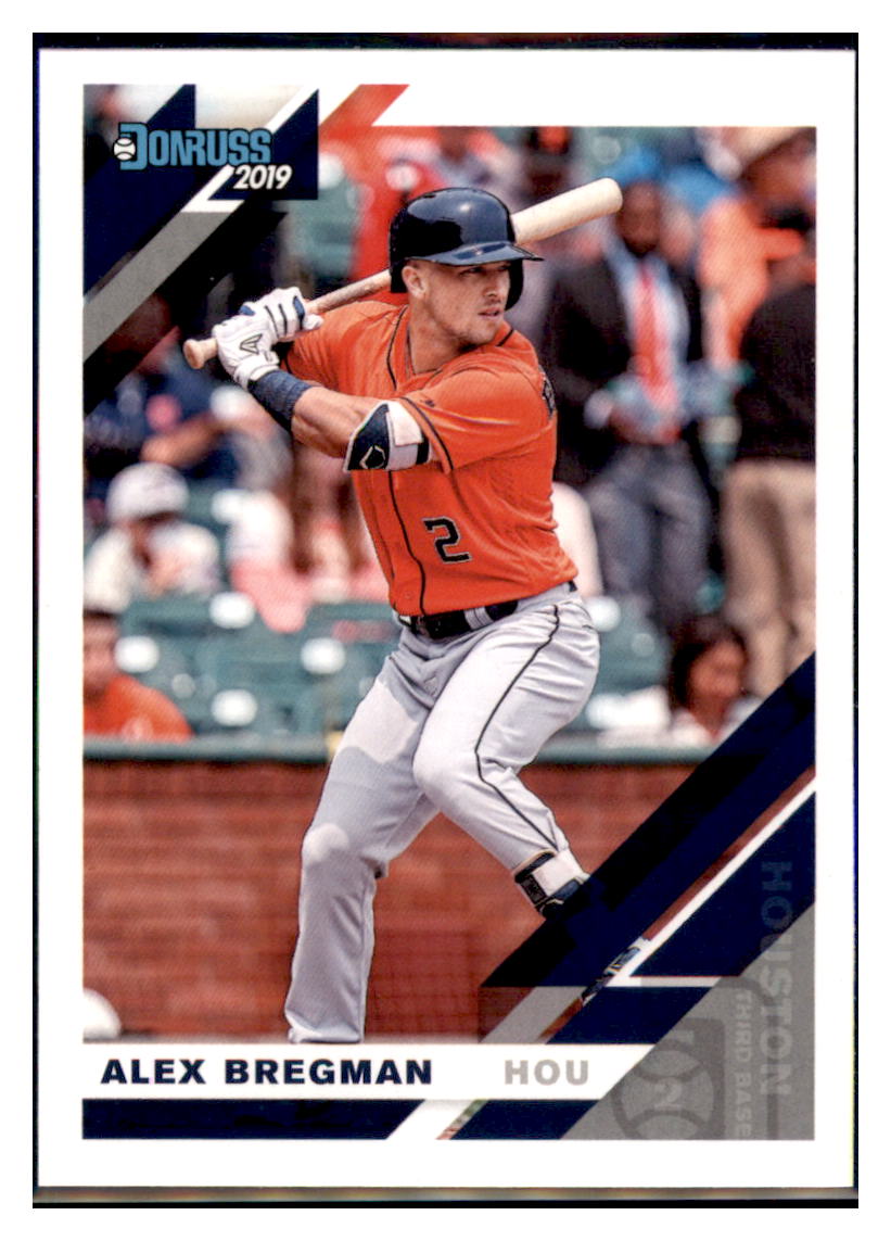 2019 Donruss Alex Bregman Houston Astros #182 Baseball card MATV4A simple Xclusive Collectibles