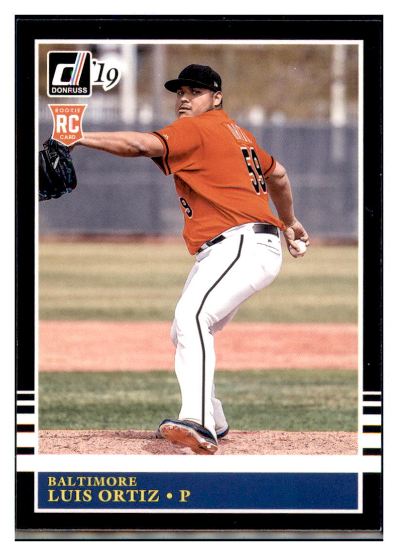 2019 Donruss Luis Ortiz  Baltimore Orioles #228 Baseball card   MATV4A simple Xclusive Collectibles