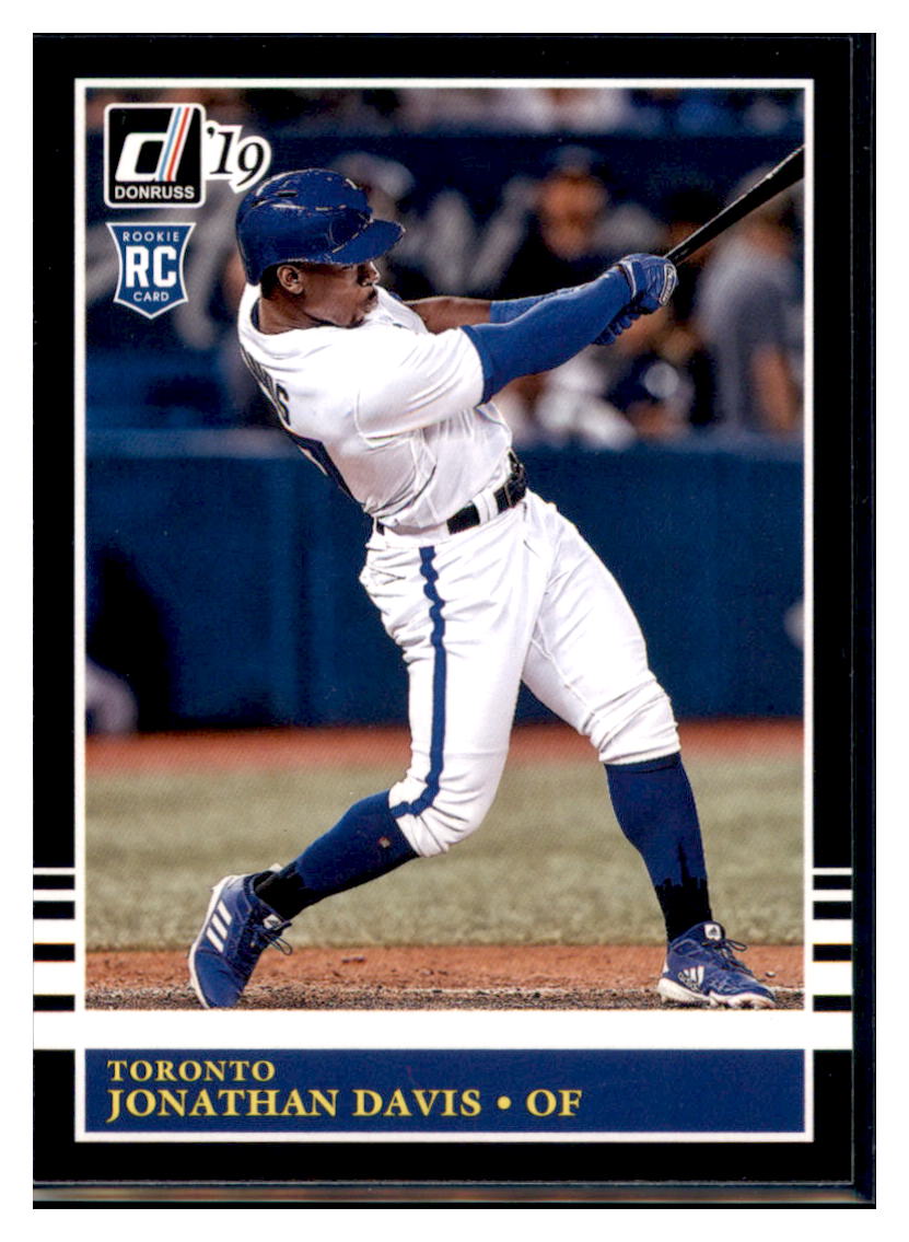 2019 Donruss Jonathan Davis Toronto Blue Jays #221 Baseball card MATV4A simple Xclusive Collectibles